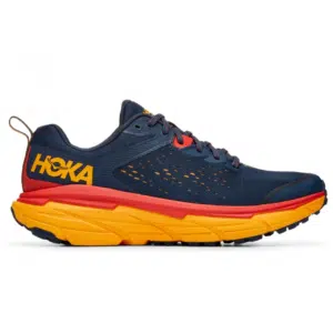 Hoka Challenger 6 Wide - נעלי ספורט גברים הוקה צ'אלנג'ר 6 רחבות בצבע נייבי/אדום/כתום